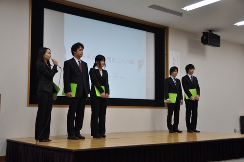 photo: 福島区長へのプレゼンテーション　─私たちのまちづくり提案─