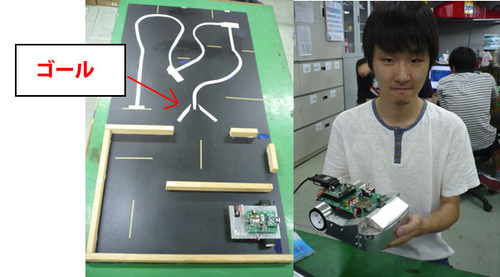 photo: ロボット・機械学科2年生　製作実習　前期終了